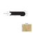 Reserve Hazel Hardwood Moulding / Trim - 3" x 90" Flush Stair Nose