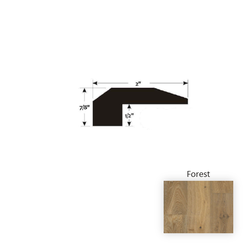Reserve Forest Hardwood Moulding / Trim - 2" x 90" Threshold