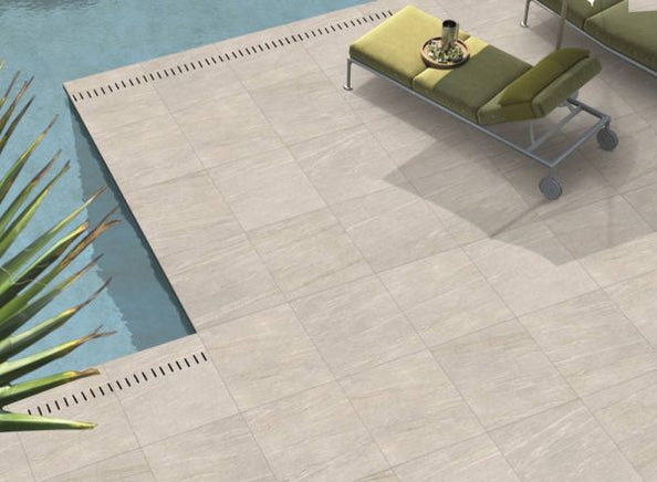 Rhea Grey Rough Porcelain Paver | Lowest Price — Stone & Tile Shoppe, Inc.