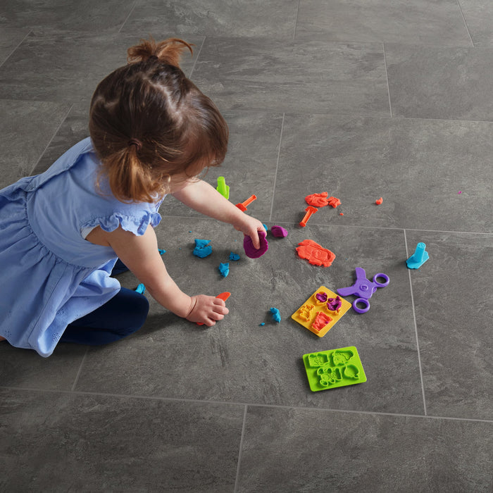 Vinyl Volcanic Slate Vinyl Tile Polyurethane 3 3