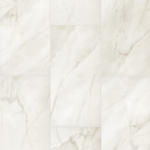 Calacatta Vinyl Ivory Vinyl Plank Low Gloss 1