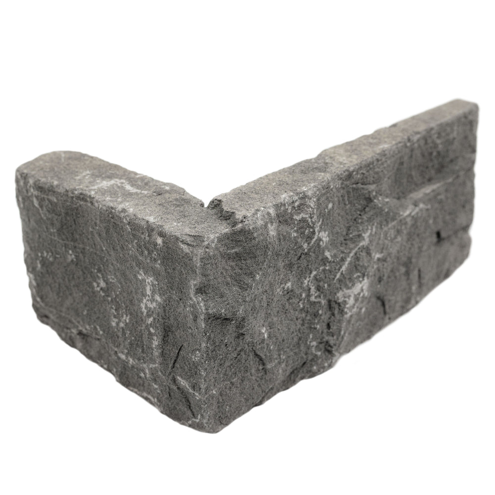 RockMount Stacked Stone Panel Sable Hills Sandstone Ledgestone Corner - Split Face