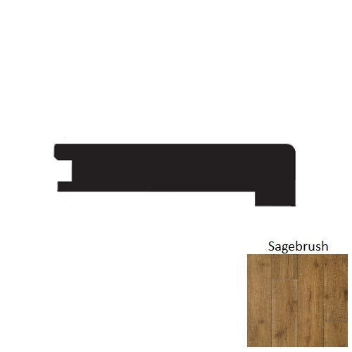 Taverne Wood Sagebrush Flush Square Stair Nose Wire Brushed 1