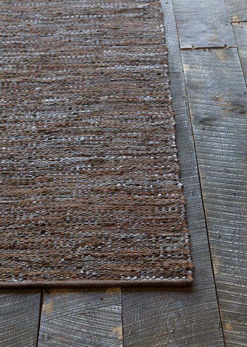 Leather 3704 Area Rug Textured 1