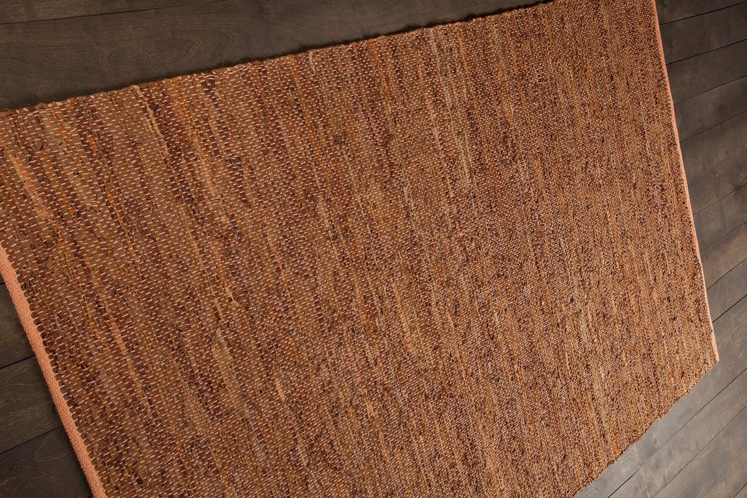 Leather 3706 Area Rug Textured 3