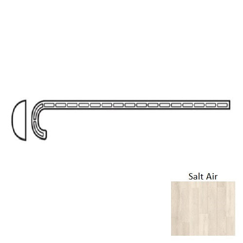 Bristol Point Vinyl Salt Air Bsalt Stair Tread  Urethane 1