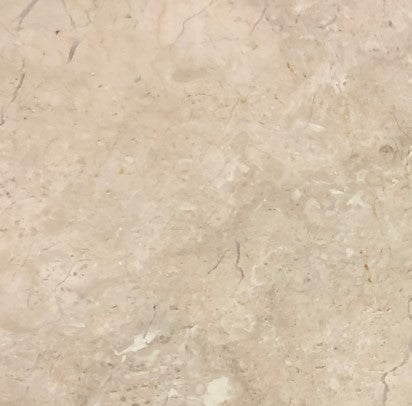 Full Tile Sample - Sandy Beige Marble Tile - 12" x 12" x 3/8" Polished