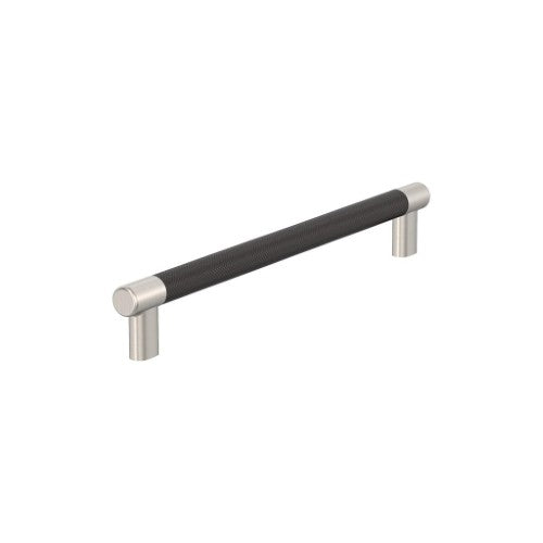Esquire Zinc & Stainless Steel Satin Nickel / Oil Rubbed Bronze Appliance Pull 1