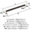 Esquire Zinc & Stainless Steel Satin Nickel / Oil Rubbed Bronze Appliance Pull 4
