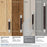 Esquire Zinc & Stainless Steel Satin Nickel / Oil Rubbed Bronze Cabinet Pull 23