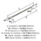 London Zinc Satin Nickel / Polished Chrome Cabinet Pull 7