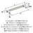 Mulino Zinc Satin Nickel / Polished Chrome Cabinet Pull 10