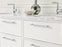 Mulino Zinc Satin Nickel / Polished Chrome Cabinet Pull 22