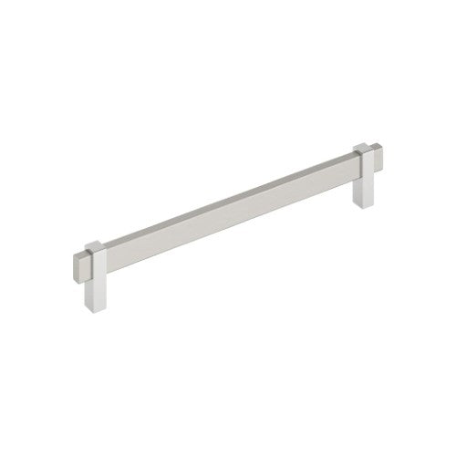 Mulino Zinc Satin Nickel / Polished Chrome Cabinet Pull 6