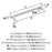 Mulino Zinc Satin Nickel / Polished Chrome Cabinet Pull 13