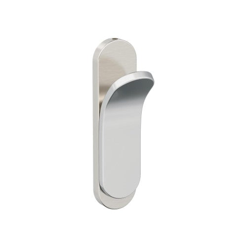 Unison Zinc Satin Nickel / Polished Chrome Hook 1