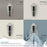 Acclivity Zinc Satin Nickel / Polished Chrome Hook 7