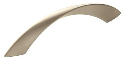 Essential'Z Zinc Satin Nickel Matte Cabinet Pull 2