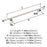 Radius Stainless Steel Satin Nickel Appliance Pull 5