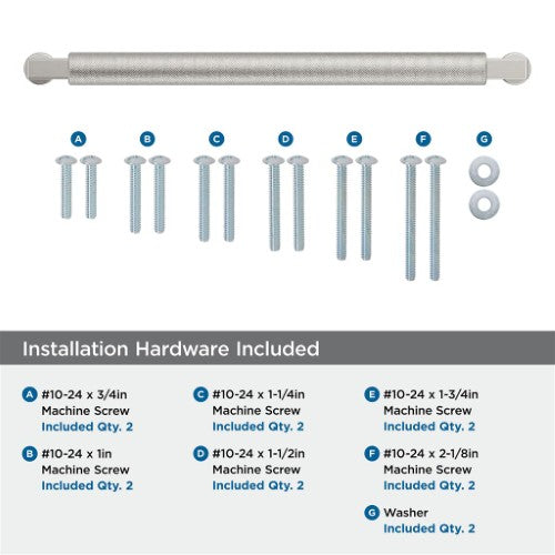 Balata Zinc Satin Nickel Appliance Pull 5