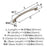 Candler Zinc Satin Nickel Appliance Pull 3