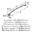 Candler Zinc Satin Nickel Appliance Pull 4