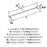 Dupont Circle Zinc Satin Nickel Appliance Pull 6