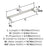 Farewind Zinc Satin Nickel Appliance Pull 3