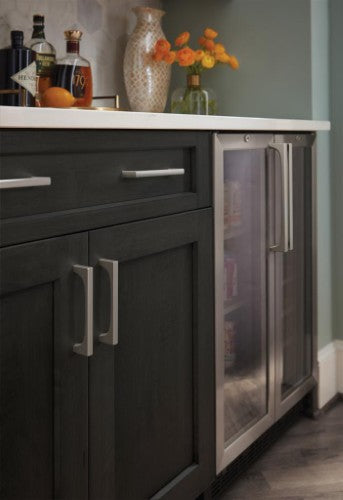 Merced Zinc Satin Nickel Appliance Pull 8