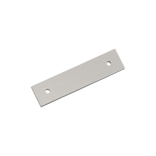 Ladera Zinc Satin Nickel Cabinet Backplate 6