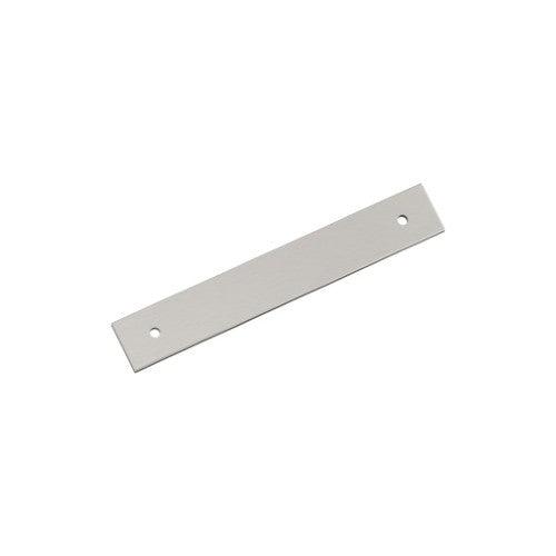 Ladera Zinc Satin Nickel Cabinet Backplate 8