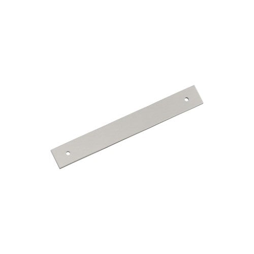Ladera Zinc Satin Nickel Cabinet Backplate 9