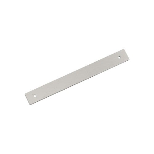 Ladera Zinc Satin Nickel Cabinet Backplate 10