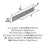 Ladera Zinc Satin Nickel Cabinet Backplate 13