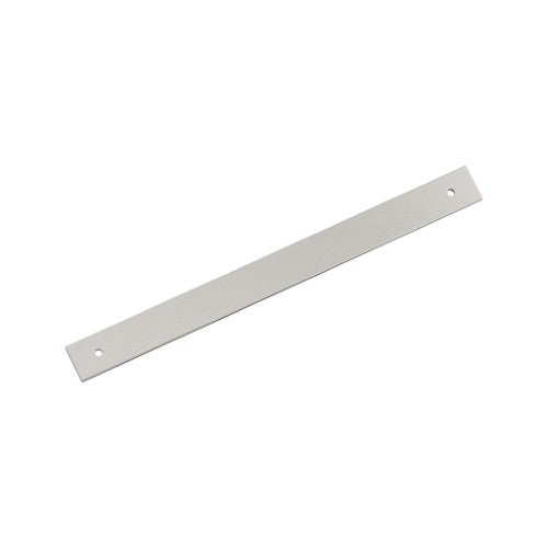 Ladera Zinc Satin Nickel Cabinet Backplate 4