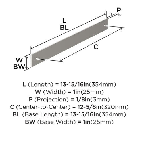 Ladera Zinc Satin Nickel Cabinet Backplate 15