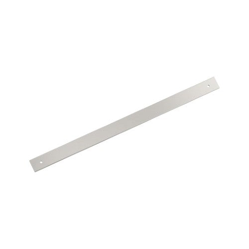 Ladera Zinc Satin Nickel Cabinet Backplate 2