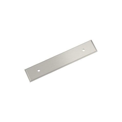 Maymont Zinc Satin Nickel Cabinet Backplate 5