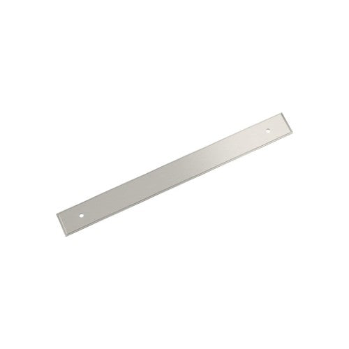 Maymont Zinc Satin Nickel Cabinet Backplate 1