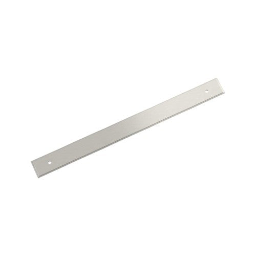 Maymont Zinc Satin Nickel Cabinet Backplate 2