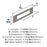 Medora Zinc Satin Nickel Cabinet Backplate 17