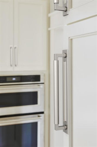 Medora Zinc Satin Nickel Cabinet Backplate 31