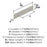 Thoreau Zinc Satin Nickel Cabinet Backplate 11