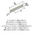 Thoreau Zinc Satin Nickel Cabinet Backplate 12