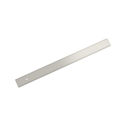 Thoreau Zinc Satin Nickel Cabinet Backplate 7