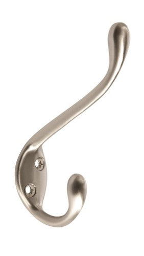 Noble Zinc Satin Nickel Hook 2