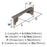 Inspirations Zinc Satin Nickel Cabinet Pull 2