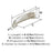 Stature Zinc Satin Nickel Cabinet Pull 2