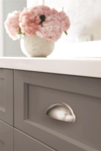 Ravino Zinc Satin Nickel Cabinet Pull 3