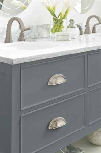 Ashby Zinc Satin Nickel Cabinet Pull 4